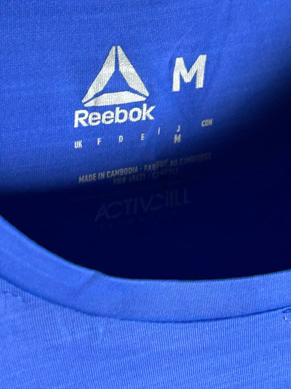 Reebok Blue Round Neck - Medium