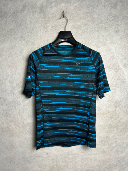 Nike Dri Fit Textured Round Neck - Small