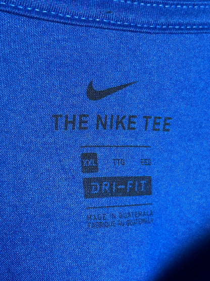 The Nike Tee Dri Fit Blue Round Neck - XXL