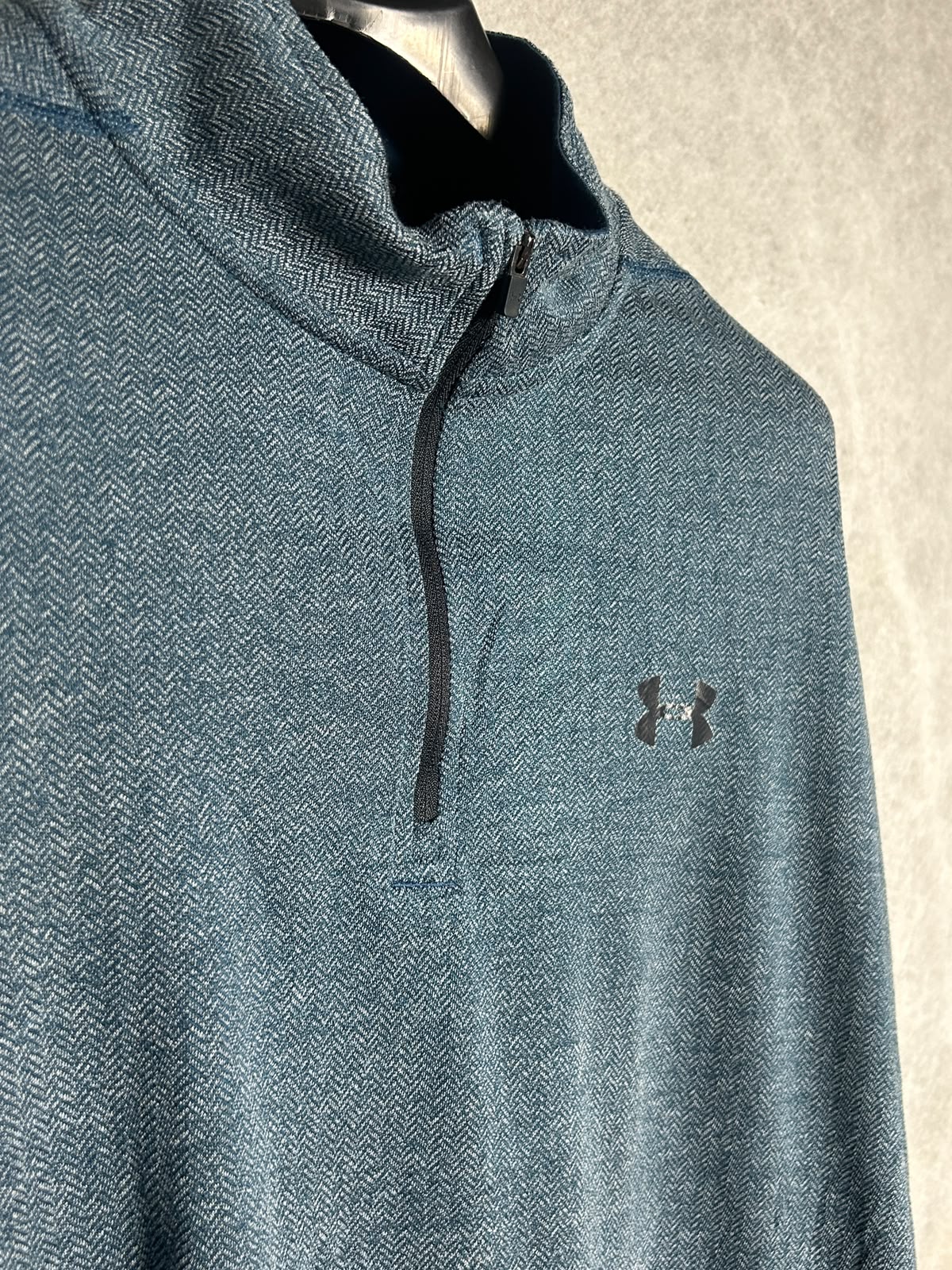 Under Armour Heat Gear Half Zip Full Sleeves - 2XL