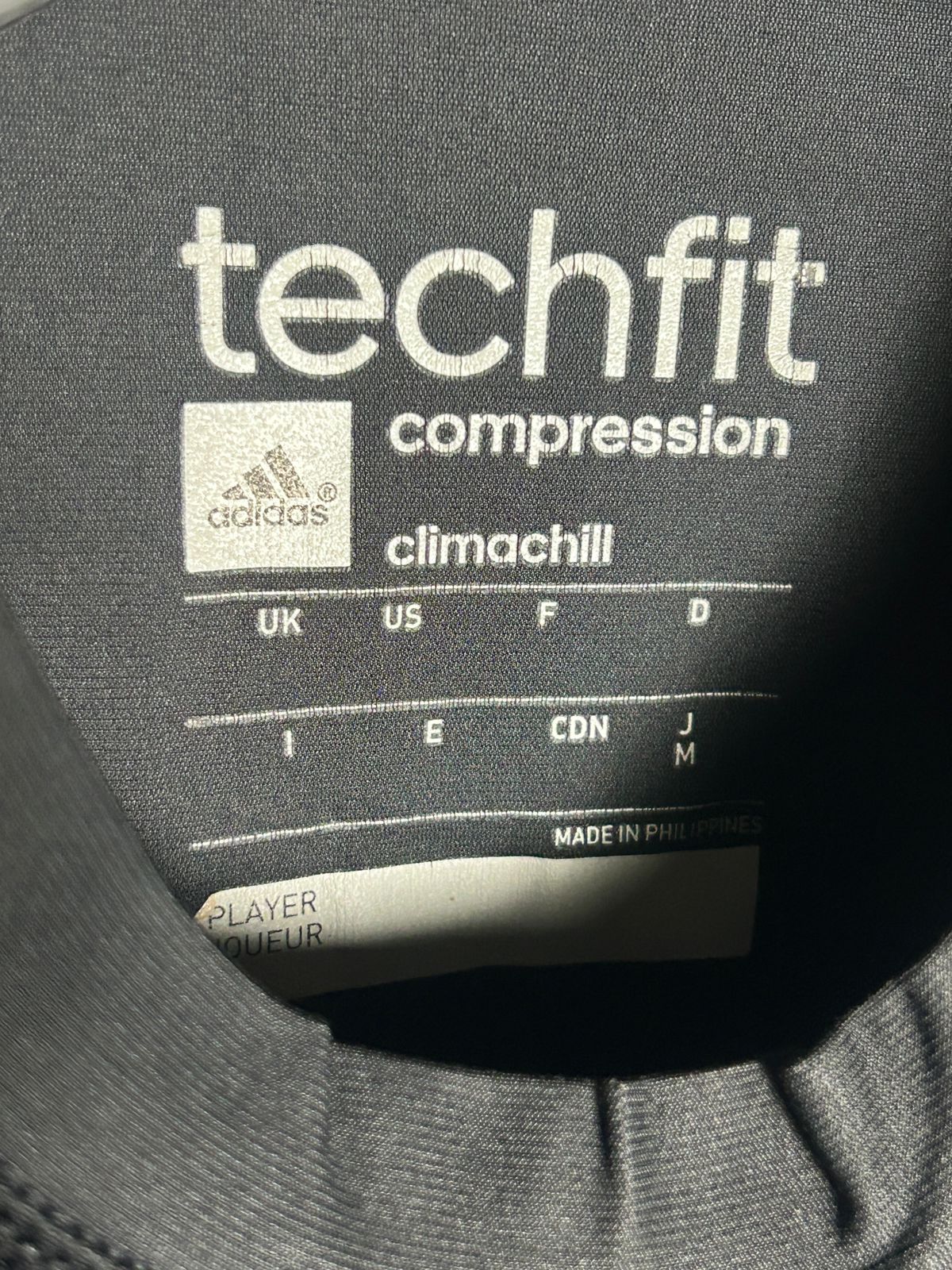 Adidas Techfit Climachill Black - Medium