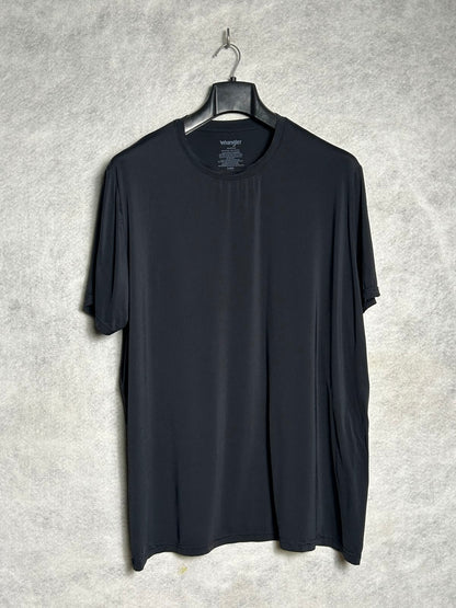 Wangler Black Round Neck - XXL