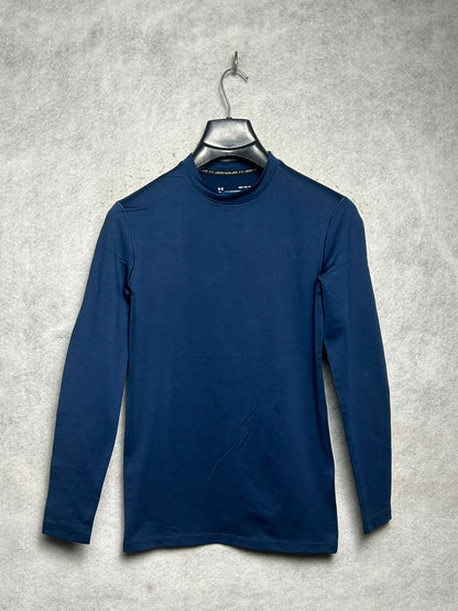 Under Armour Cold Gear Blue Full Sleeves - Medium