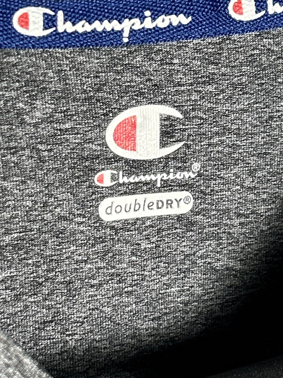 Champion Double Dry Grey V Neck - XL