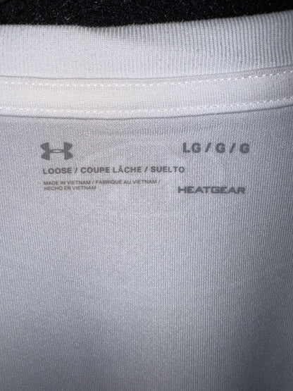 Under Armour Light Blue/White Round Neck - Large