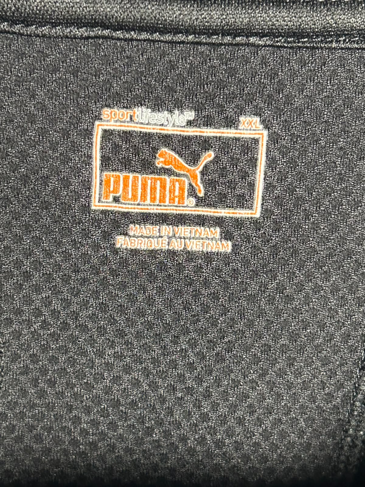 Puma Black Round Neck - XXL