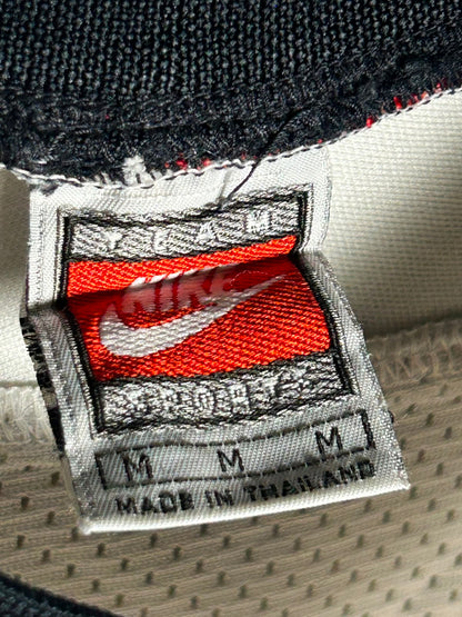 Nike Team Sports White V Neck - Medium