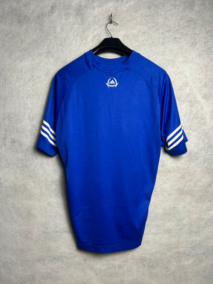 Adidas Big Logo Blue Round Neck - Large