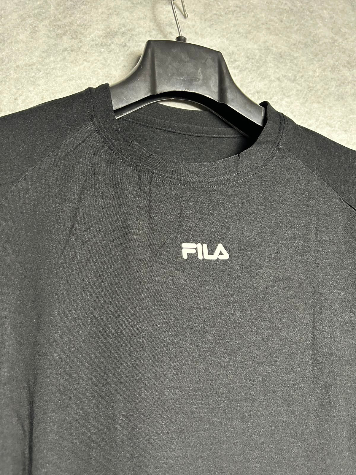 Fila Black Round Neck - XL