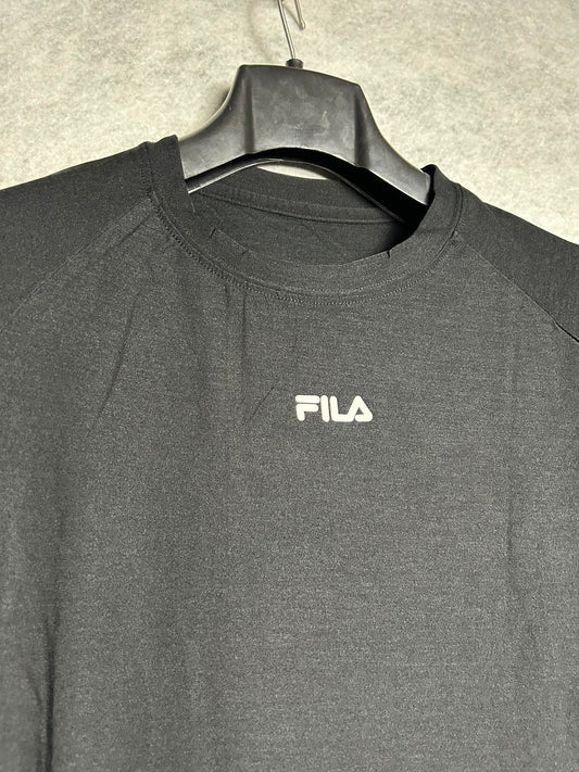 Fila Black Round Neck - XL