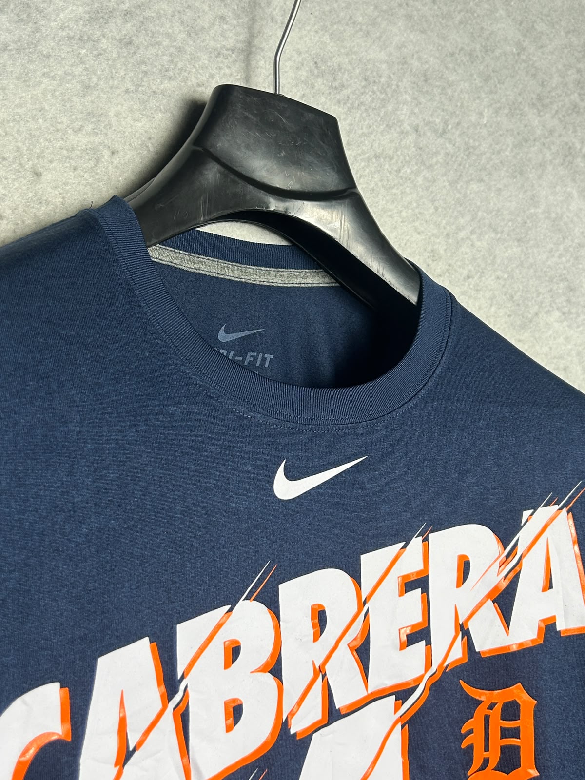 Nike Dri Fit Big Logo Cabrera 24 Round Neck - Small