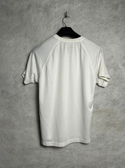 Nike White Dri Fit Round Neck - Large