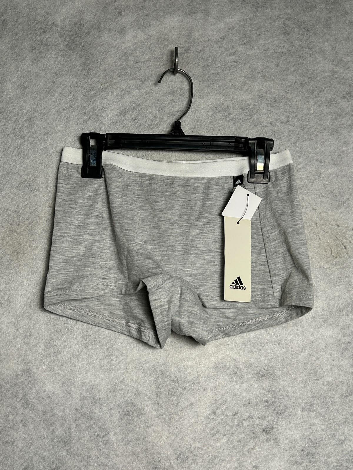 Adidas Women's Grey Shortie Underwear - Large