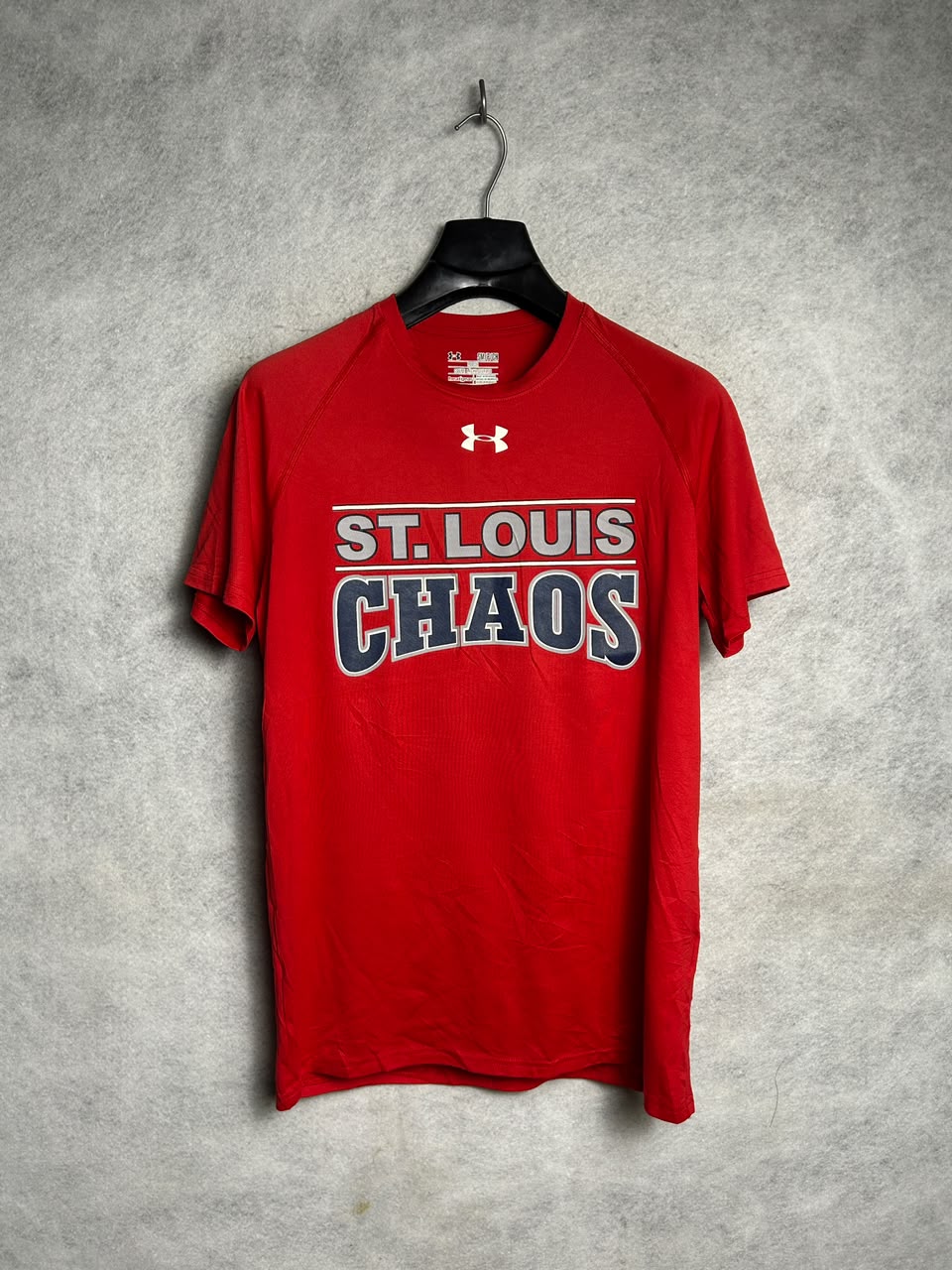 Under Armour Heat Gear Red Big Logo - Small