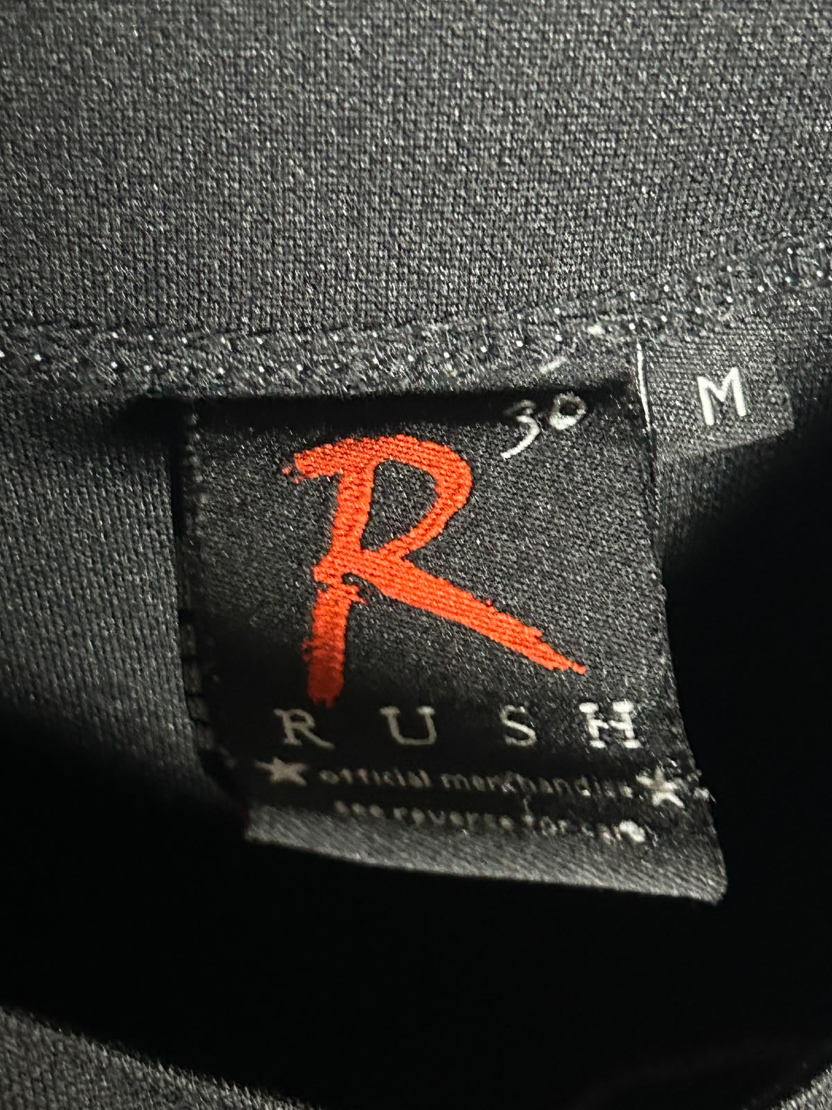 Rush 30 Big Logo Black - Medium