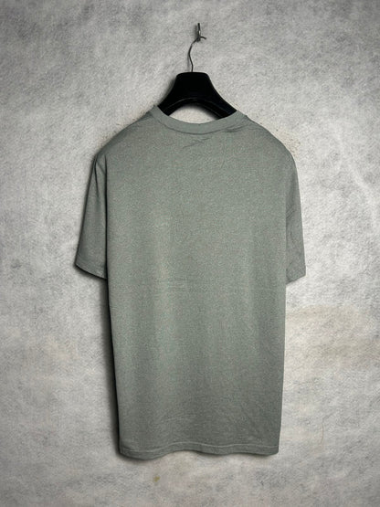 Nike Dri Fit Big Logo Wake Forest Grey Round Neck - Medium