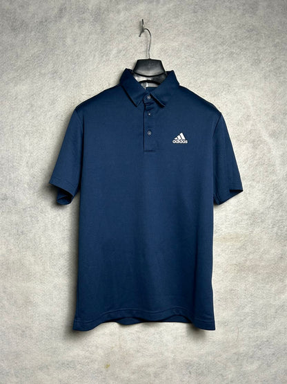 Adidas Blue Polo - Large