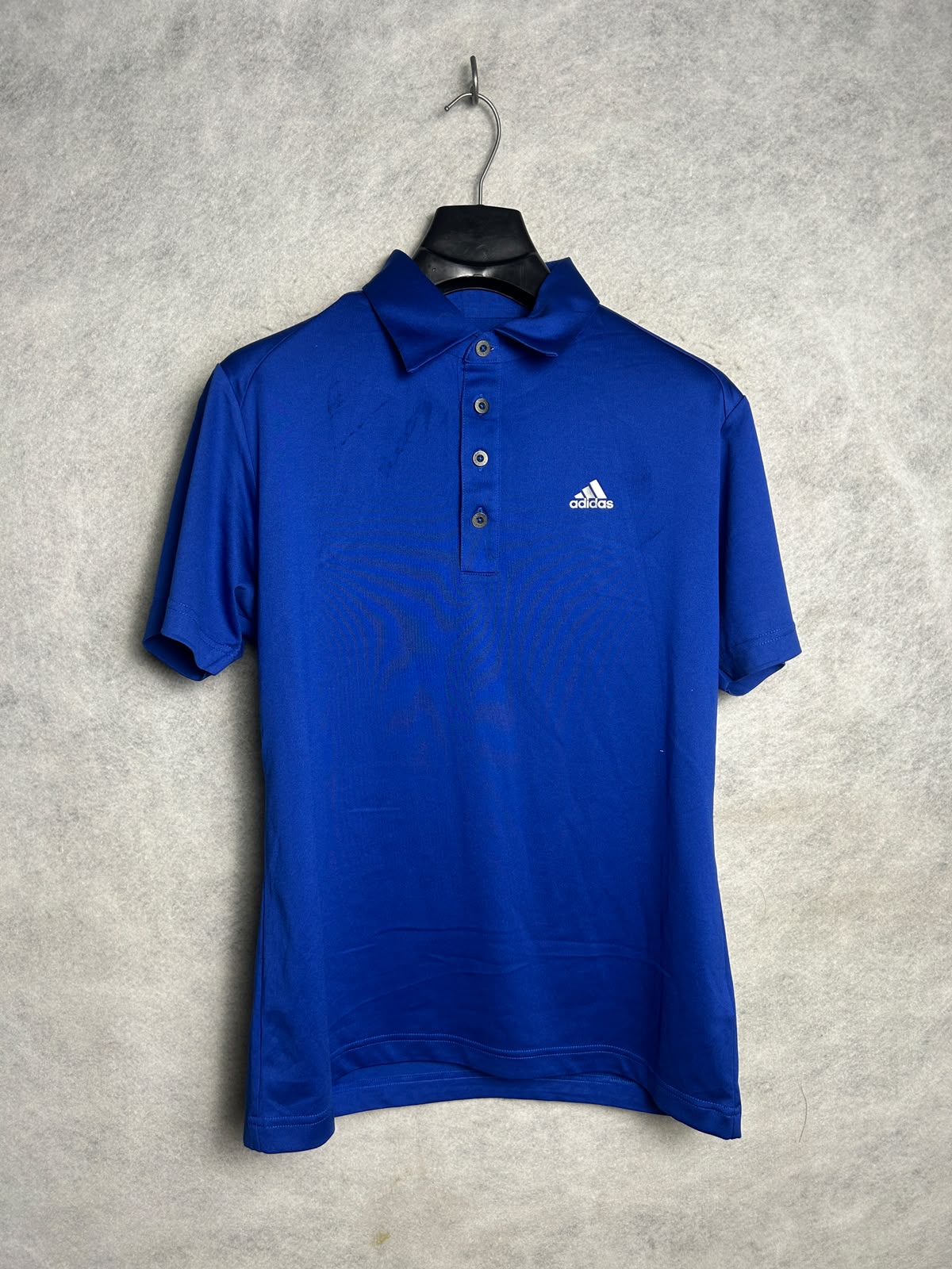 Adidas Blue Polo - Large