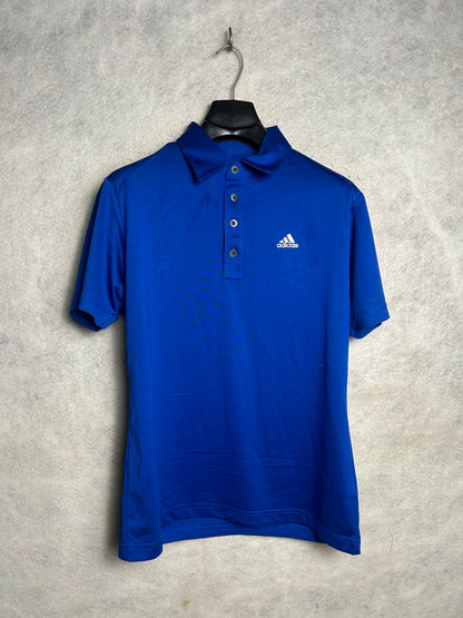 Adidas Blue Polo - Large