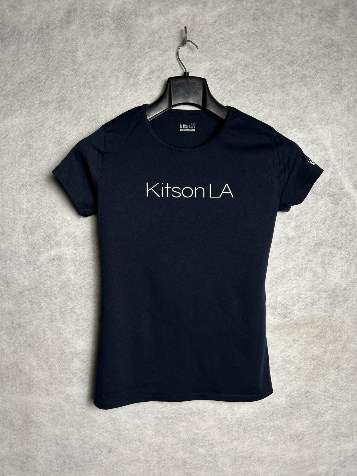 KitsonLA Black Round Neck - Medium