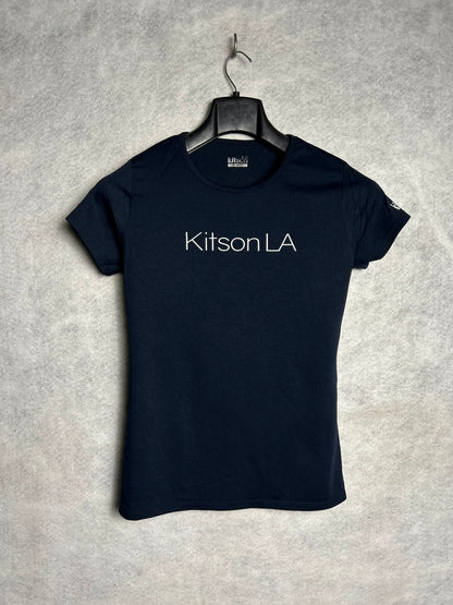 KitsonLA Black Round Neck - Medium
