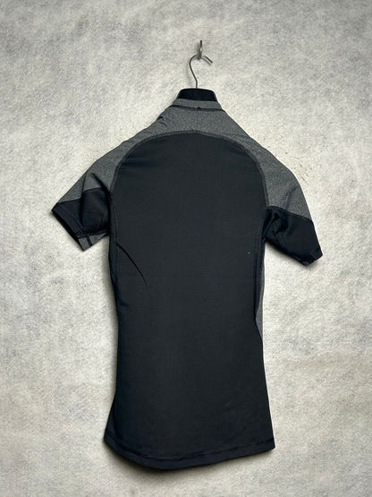Adidas Black And Grey Round Neck - Small