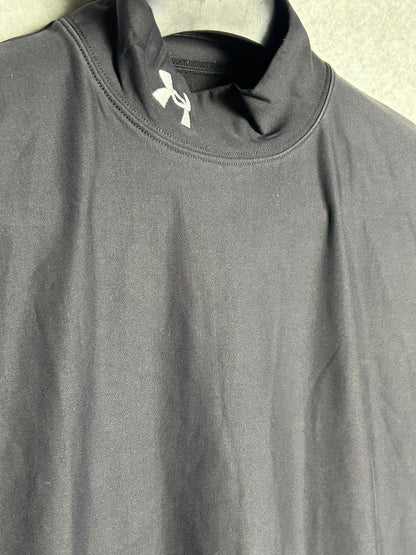 Under Armour Black Compression Mock Neck - Small