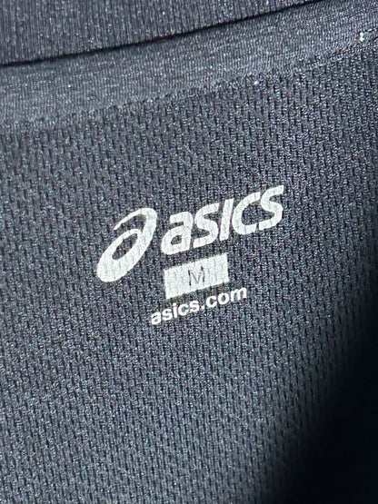 Asics Big Logo A77 Round Neck Black - Medium