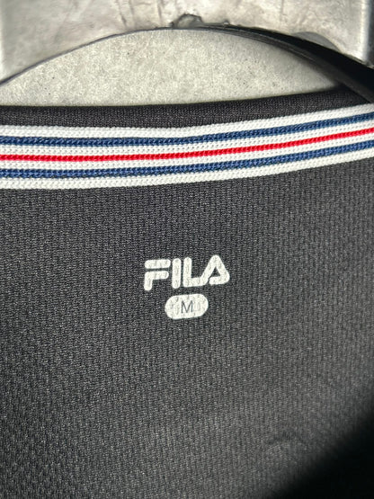 Fila Black Round Neck - Medium
