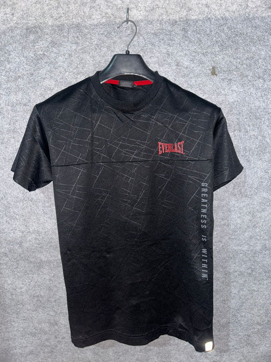 Everlast Black Round Neck - Medium