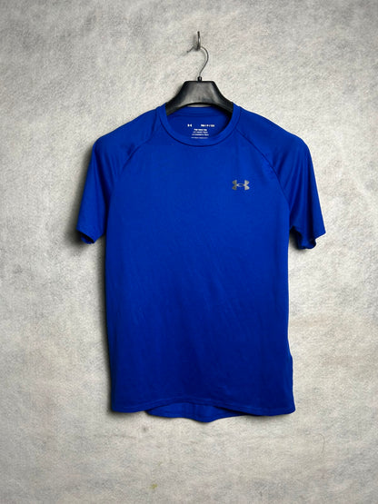 Under Armour The Tech Tee Blue Round Neck - Small