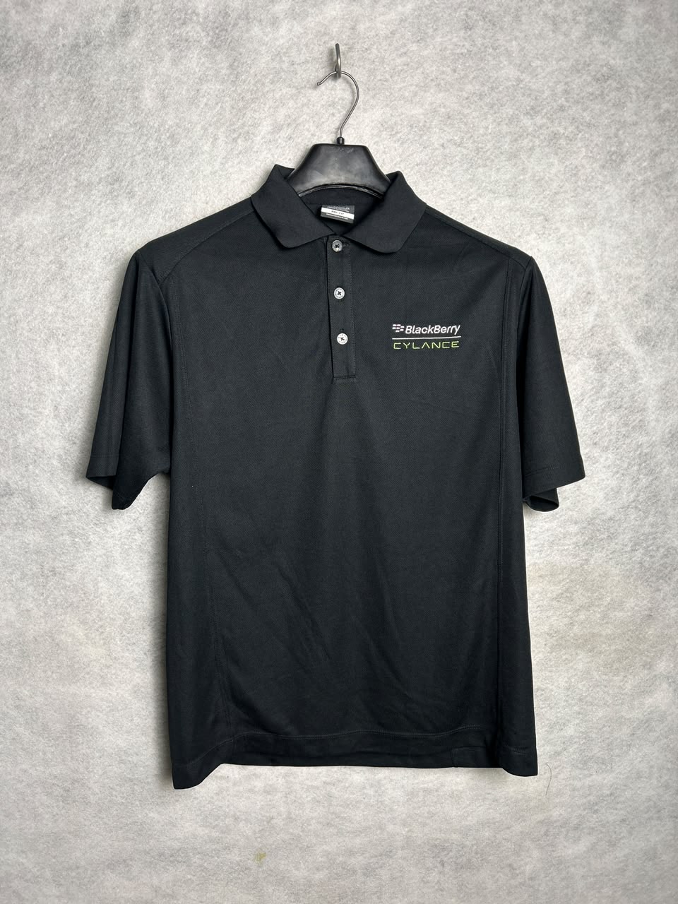 Nike Golf Dri Fit Black Polo - Small