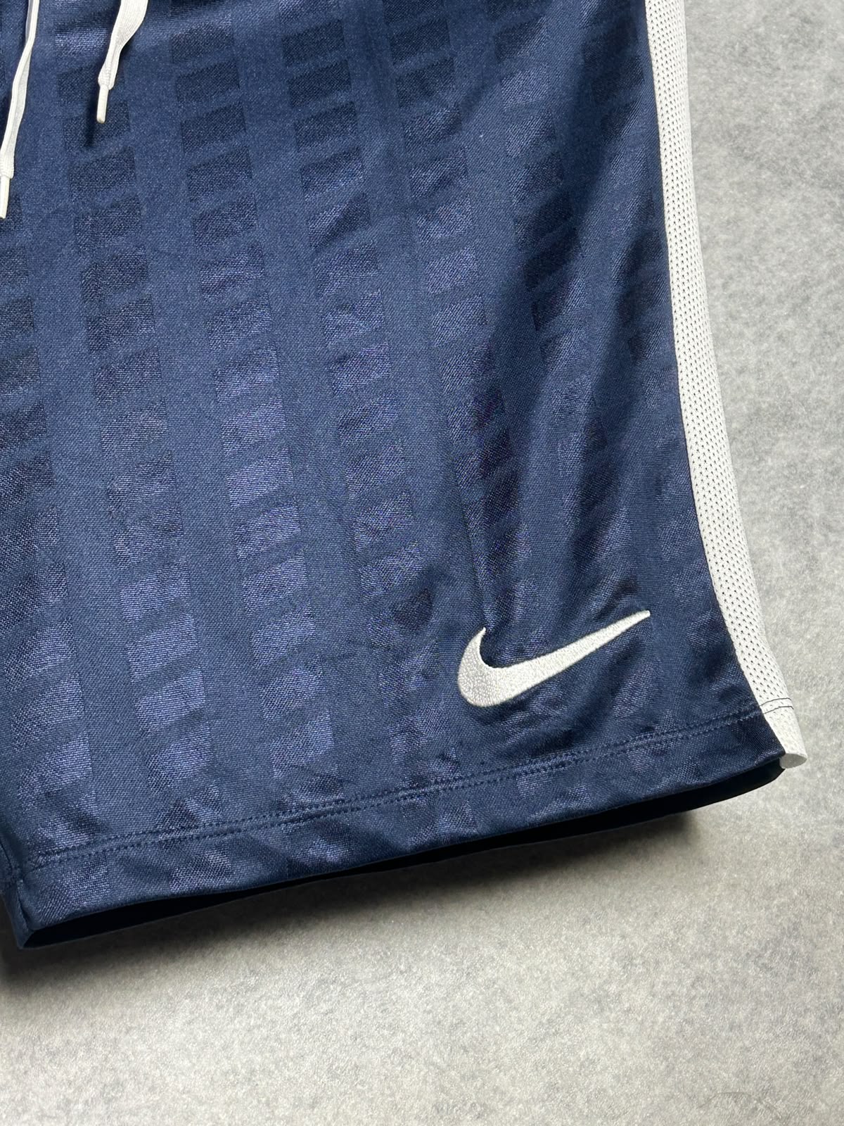 Nike Dri Fit Blue With White Line - Medium