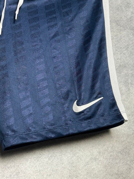 Nike Dri Fit Blue With White Line - Medium