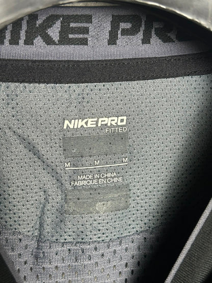 Nike Pro Black Round Neck - Medium