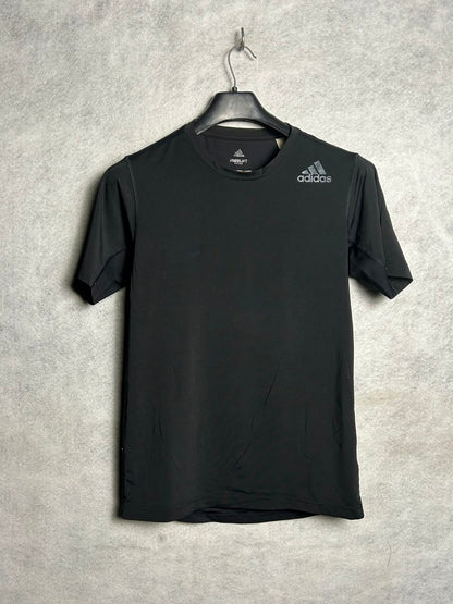 Adidas Free Lift Climacool Black Fitted Round Neck - Large