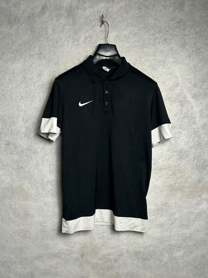 Nike Dri Fit Black Polo - Medium