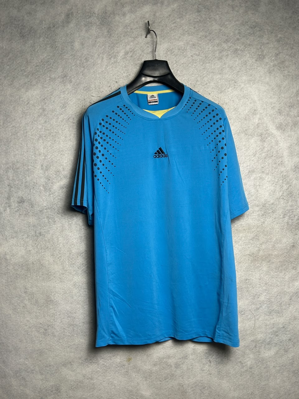 Adidas Sports Wear Blue Round Neck - XXL