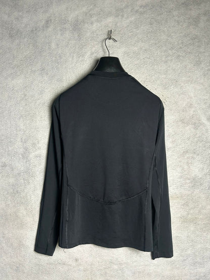 Adidas Techfit Black Full Sleeves Round Neck - Medium