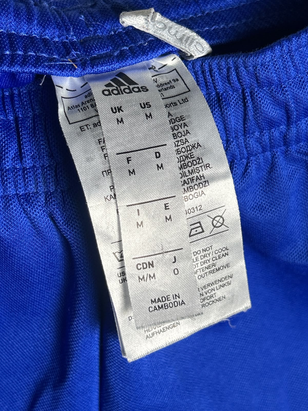 Adidas Blue - Medium