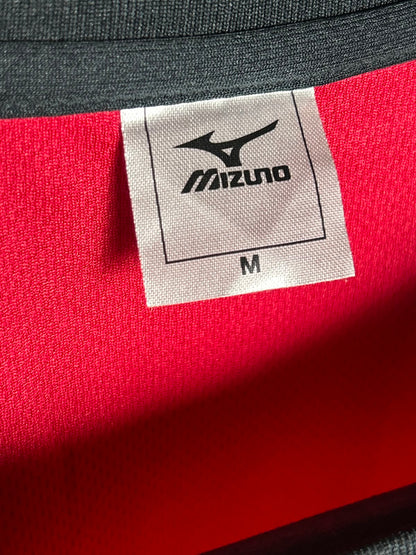Mizuno Red Full Sleeves Round Neck - Medium