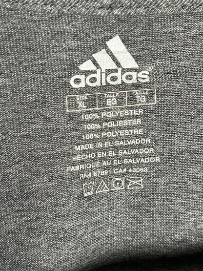 Adidas Red Sox Baseball Big Logo Grey Round Neck - XL