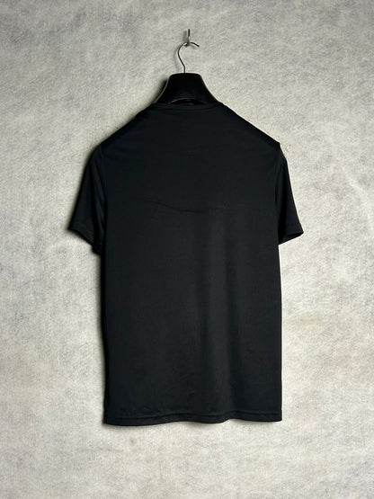 Reebok Big Logo Black Round Neck - Medium