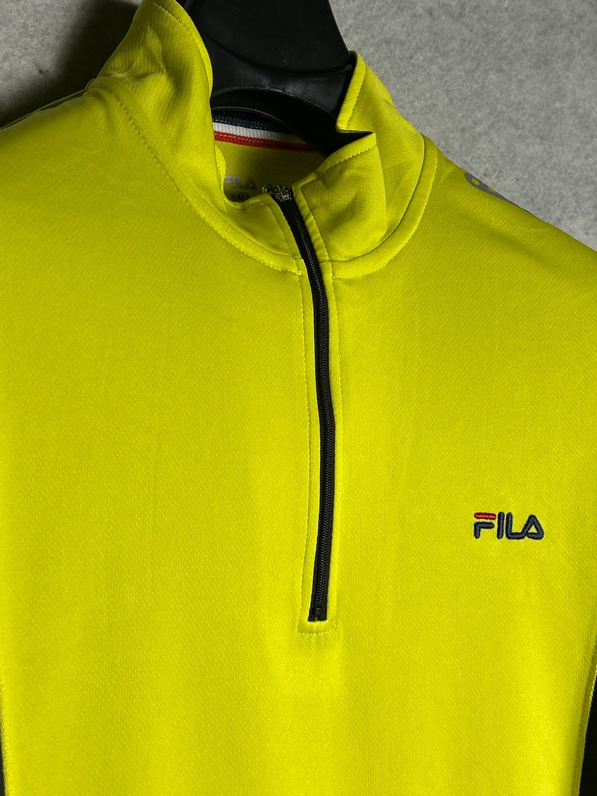 Fila Yellow Half Zip - Medium