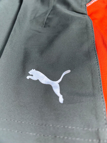 Puma Orange Grey Shorts - Medium