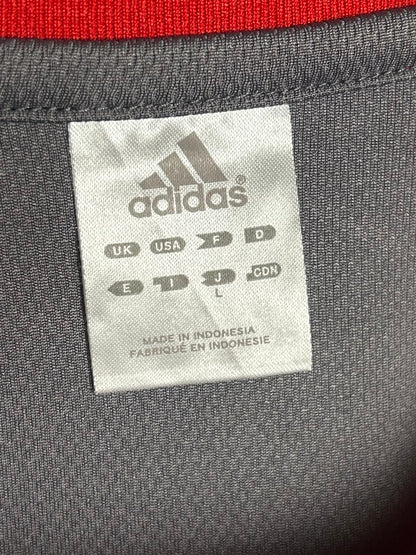 Adidas Red Round Neck - Large