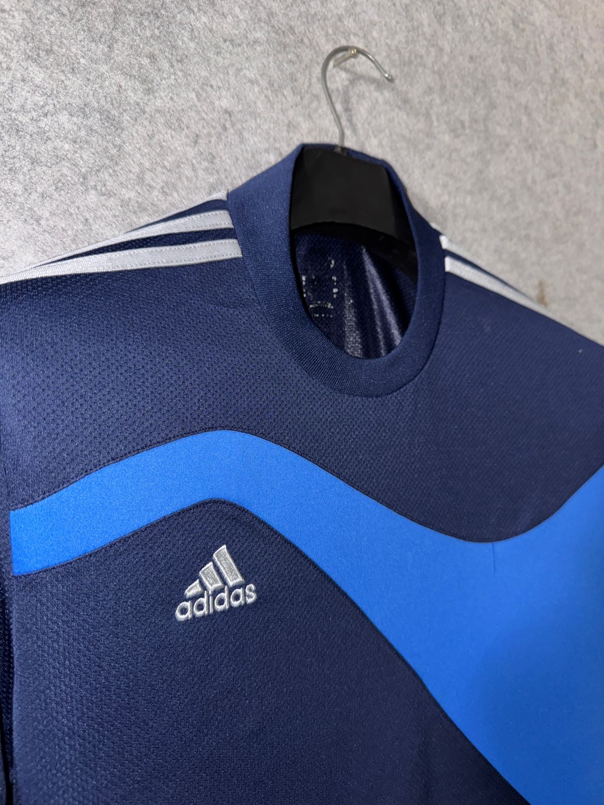 Adidas Blue Drilltop - Medium