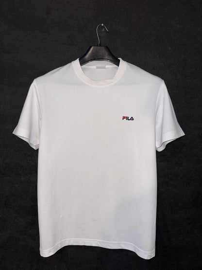 Fila White Round Neck  - Large