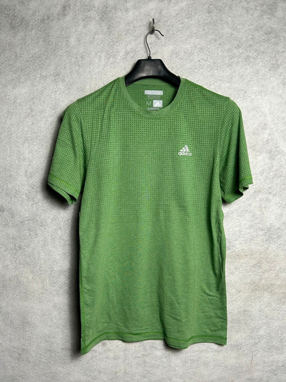 Adidas Aeroknit Green Round Neck - Medium