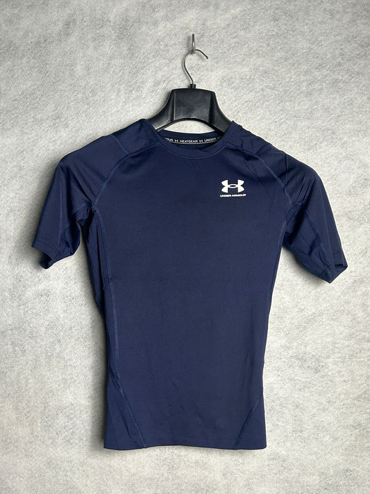 Under Armour Heat Gear Ink Blue Baseball - Medium